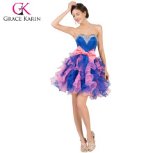 Grace Karin Latest Design Girls Strapless Sweetheart Short Cocktail Party Dress 2015 CL007528-1